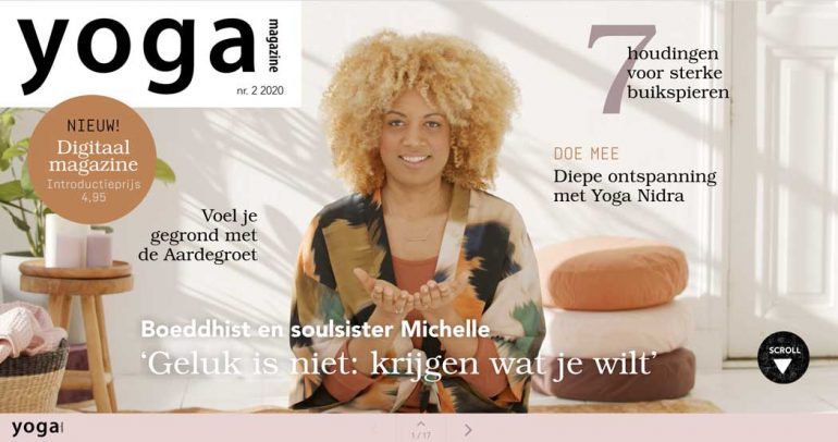 Cover Yoga Magazine digitaal