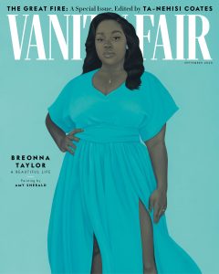 Breonna Taylor op de cover van Vanity Fair, september 2020. Deze editie werd gemaakt door gasthoofdredacteur, schrijver en activist Ta-Nehisi Coates 